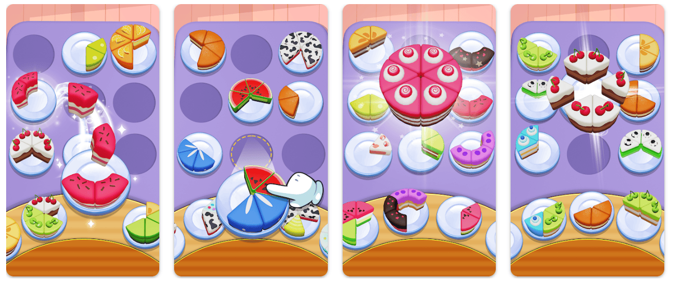 Cake Sort Color Puzzle Game